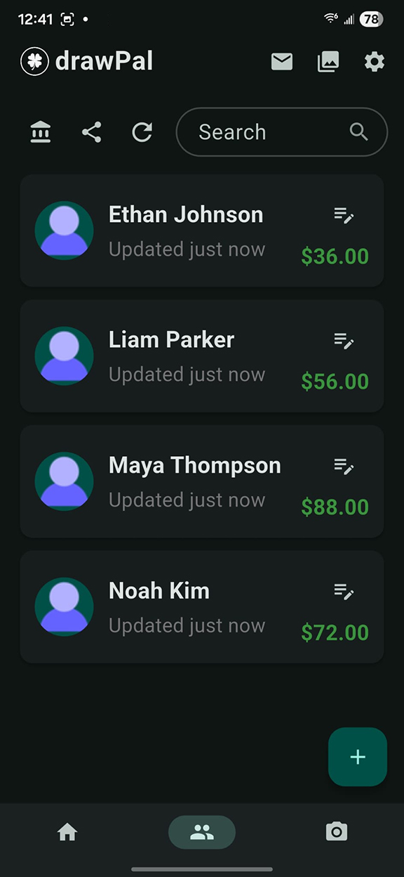 Manage Pool Members (Dark)